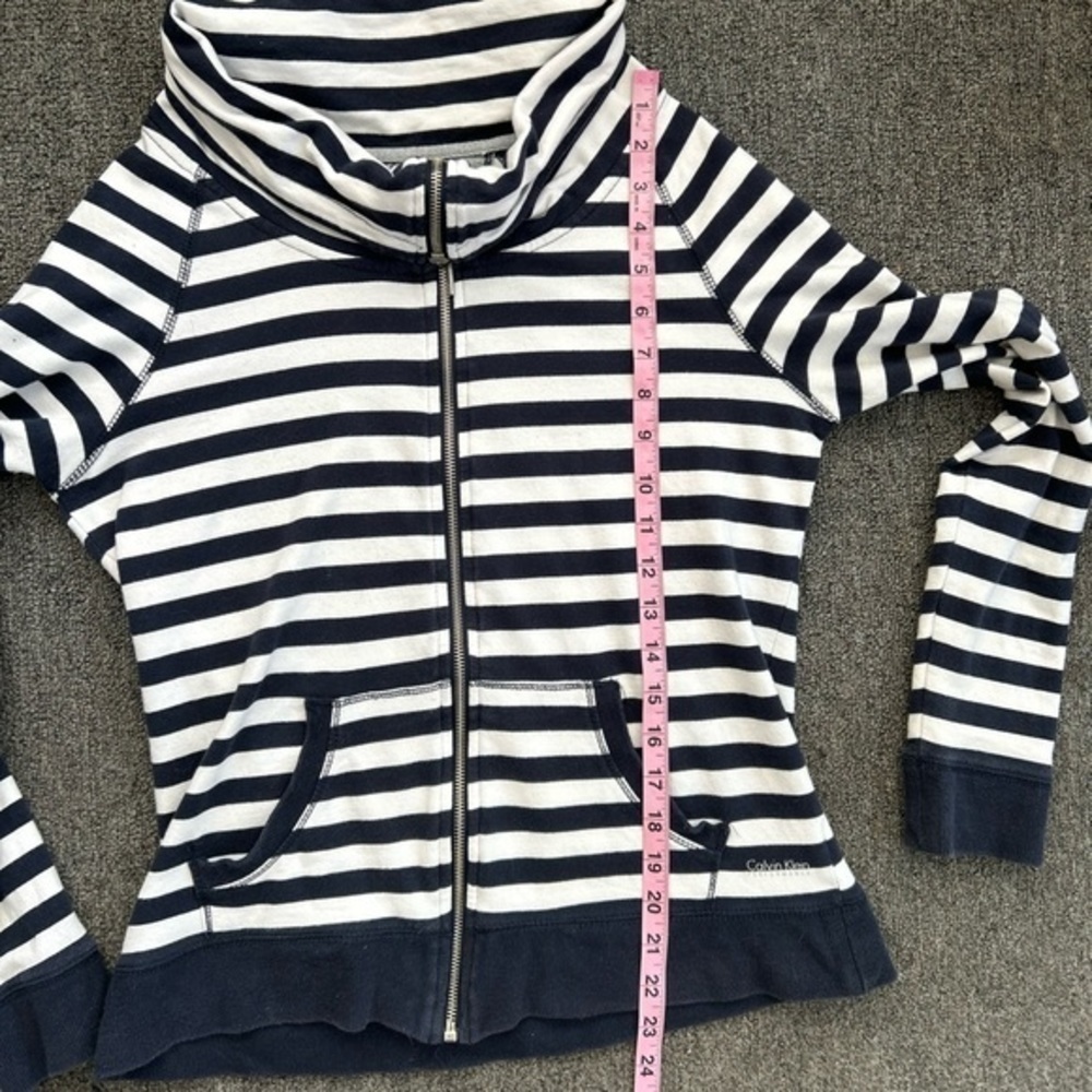 Calvin Klein performance Cowlneck zip up sweatshirt jacket - Picture 4 of 8
